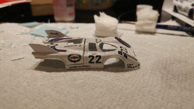 Illustration for article titled #22 Martini Porsche 917K Build